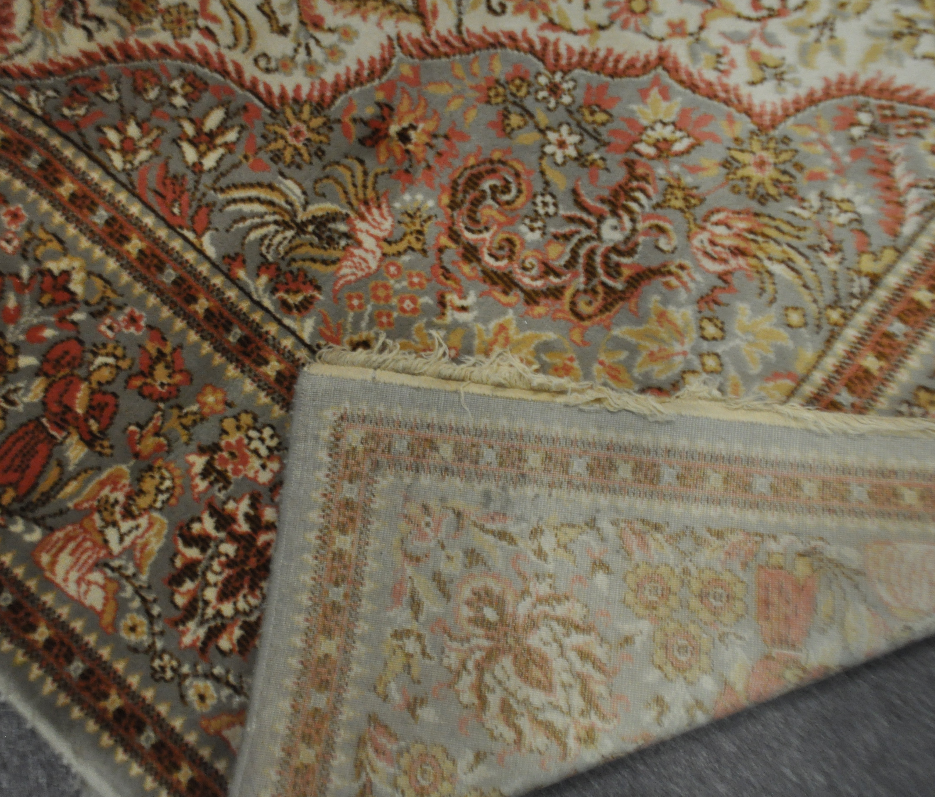 A cream and grey ground room sized carpet, - Image 3 of 3
