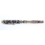 A Shaeffer 'Vermeil', silver gilt filigree fountain pen,