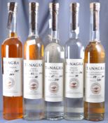 A selection of Tanagra liqueur to include Tanagra’s Orange Liqueur,