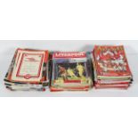 A group of approximately 140 Arsenal Football programmes,