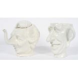 Luck and Flaw, a Prince Charles loving cup, and a Margaret Thatcher teapot and cover,