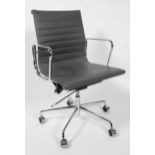 After Charles and Ray Eames - An EA117 style contemporary executive desk office chair,