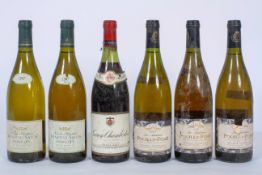 Gevrey - Chamberltin, Moillard, Nuits St George, 1982, one bottle; Puilly-Fume, Bouchie-Chatellier,