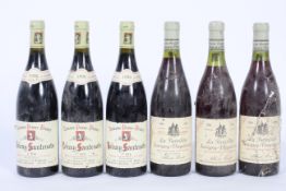 La Bataillere Savigny-Vergelesses, 1er Cru, Albert Morot, `1986, two bottles; and 1990,