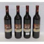 4 Flaschen Rotwein, Skoff, Zweigelt