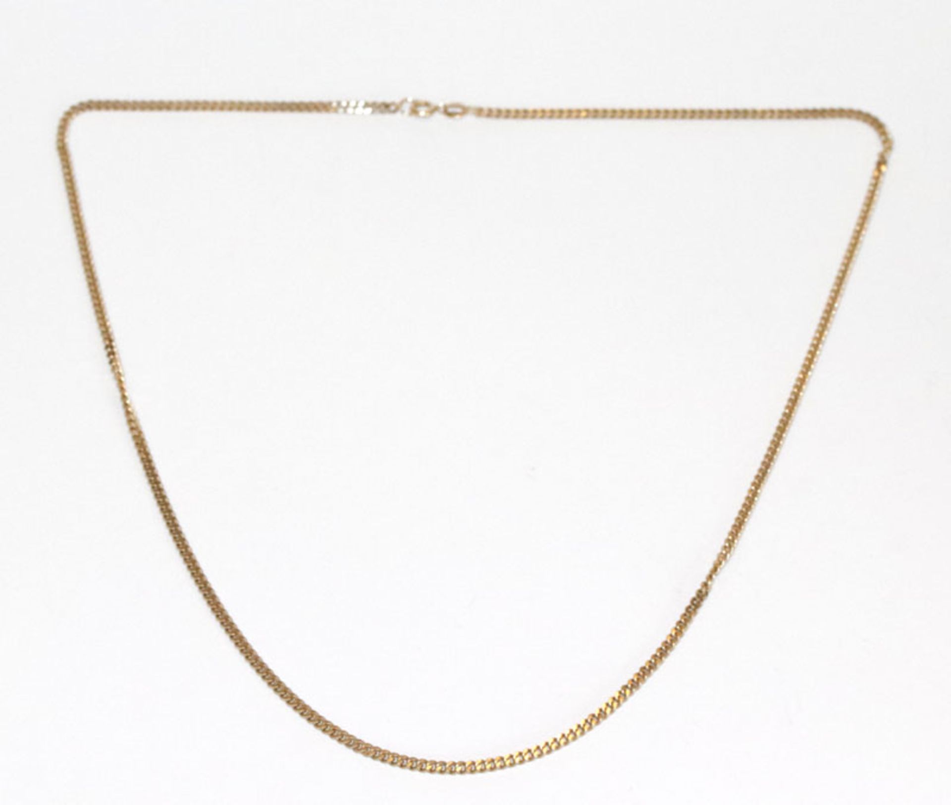 14 k Gelbgold Kette, 10,3 gr., L 48 cm