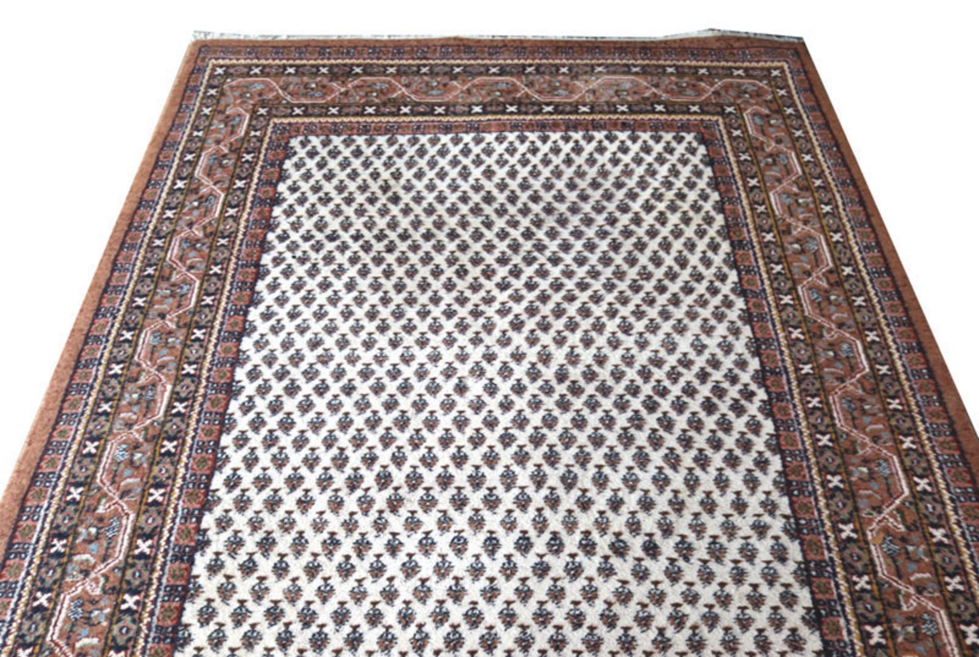Teppich, Mir, beige/braun, L 240 cm, B 172 cm, Gebrauchsspuren