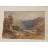 D. H. McKewan - watercolour - Gaseyale Farm, Cumberland - Ryman & Co. label to verso.