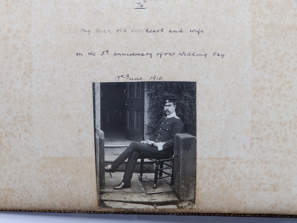 An Edwardian photo album compiled by an officer in the British Army based in Sierra Leone circa - Image 3 of 18