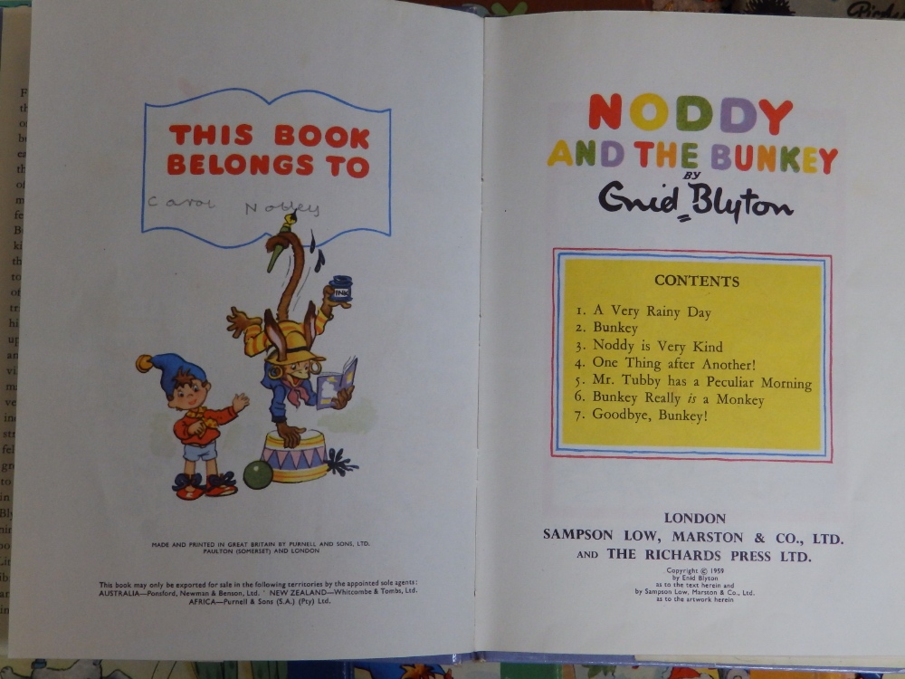 Enid Blyton - 24 Noddy volumes - illustrated by Beck, published by Sampson Low, Maarston & Co. Ltd - - Image 3 of 3