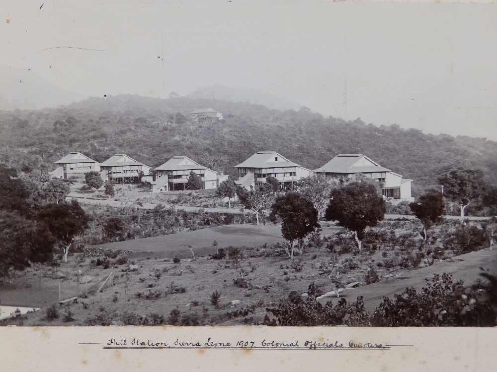 An Edwardian photo album compiled by an officer in the British Army based in Sierra Leone circa - Image 5 of 18