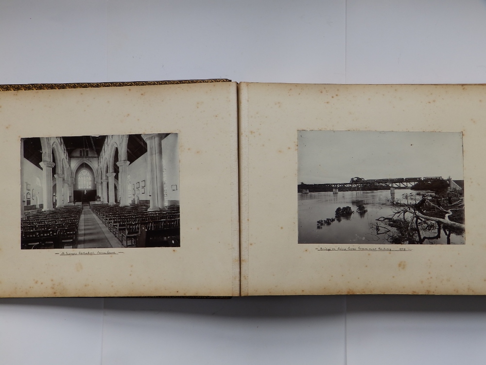 An Edwardian photo album compiled by an officer in the British Army based in Sierra Leone circa - Image 8 of 18