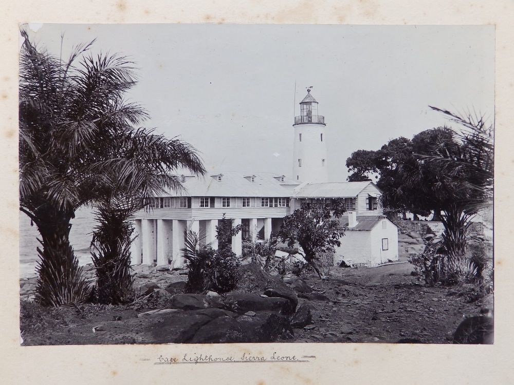 An Edwardian photo album compiled by an officer in the British Army based in Sierra Leone circa - Image 11 of 18