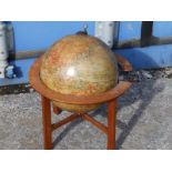 A 20thC 'Geographia 10" Terrestrial Globe', Fleet Street, London - a/f.