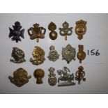 15 Yeomanry cap badges - including WWI.