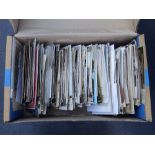 A large quantity of old postcards