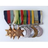 A WWII group of eight medals awarded to FX 77419 R.A. Cottle CH. EL. (AIL) HMS Fulmar, comprising;