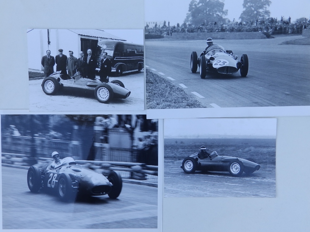 An archive collection of approximately 510 black & white Grand Prix motor racing photographs, - Image 23 of 23