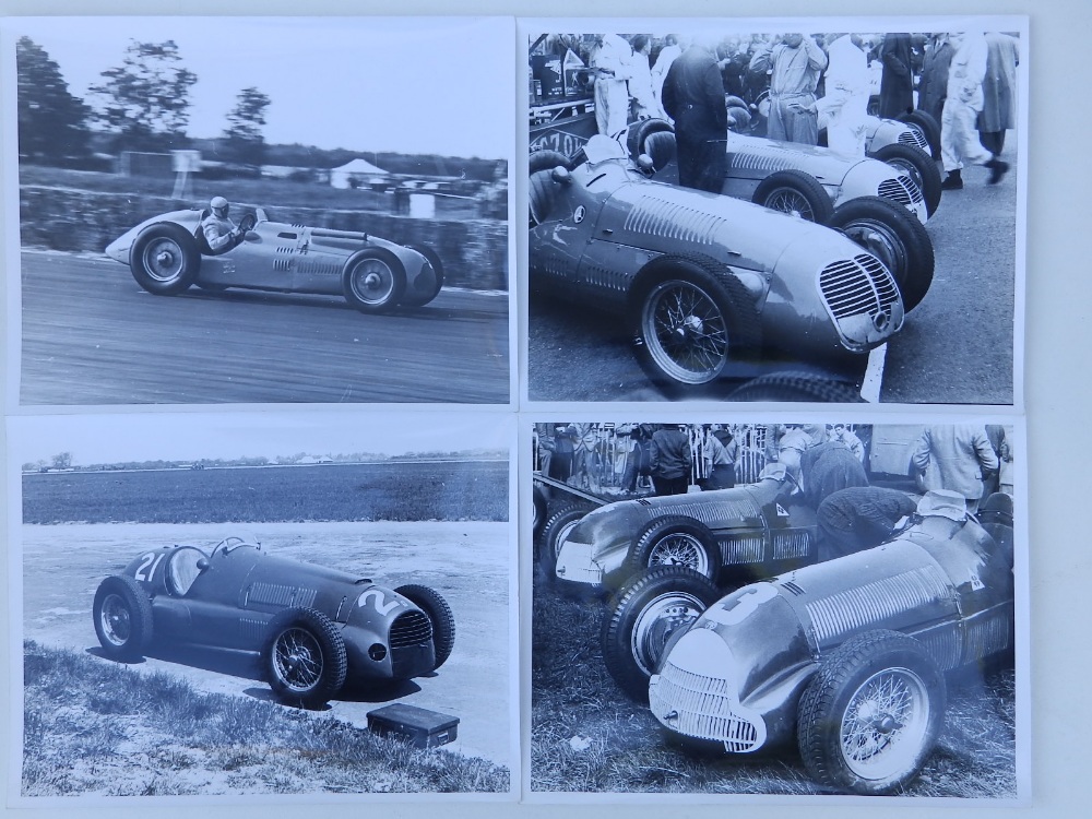 An archive collection of approximately 510 black & white Grand Prix motor racing photographs, - Image 17 of 23