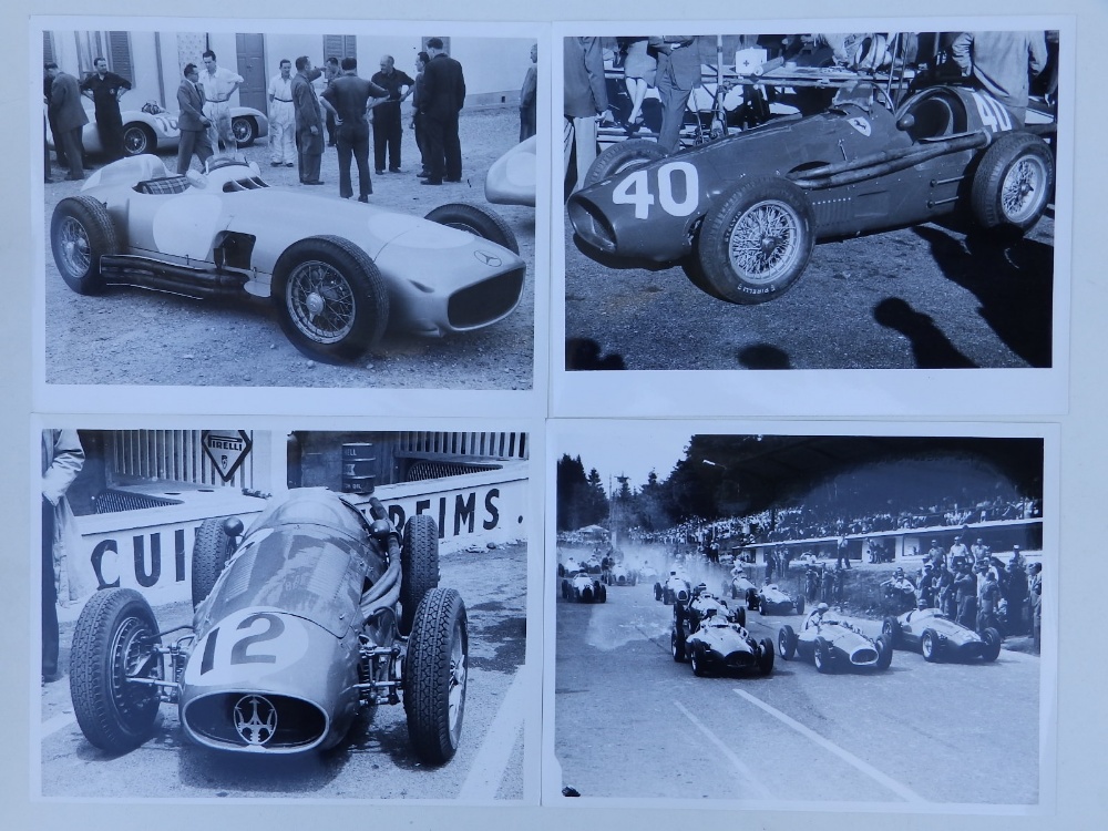 An archive collection of approximately 510 black & white Grand Prix motor racing photographs, - Image 21 of 23