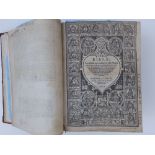 A 1602 Breeches Bible printed by Robert Barker, prefaced by Morning Prayer and The Psalmes,