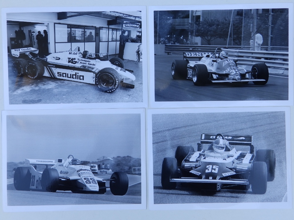 An archive collection of approximately 510 black & white Grand Prix motor racing photographs, - Image 11 of 23