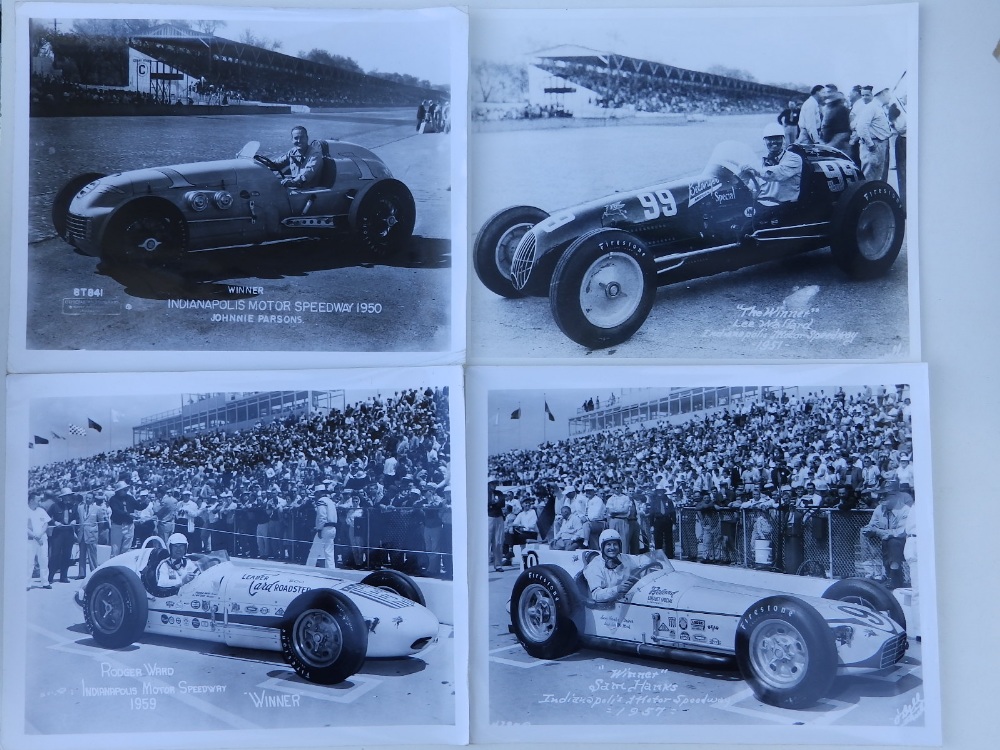 An archive collection of approximately 510 black & white Grand Prix motor racing photographs, - Image 2 of 23