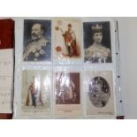 A quantity of approximately 260 postcards depicting The Royal House of Windsor.
