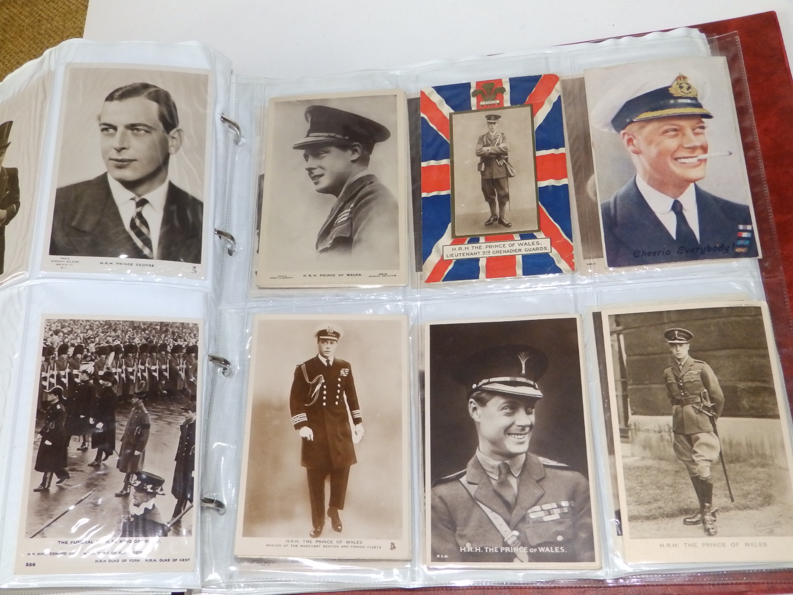A quantity of approximately 260 postcards depicting The Royal House of Windsor. - Image 5 of 6