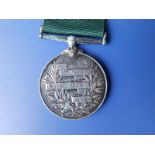 A Volunteer Force Long Service Medal awarded to 3606 L. Sjt. A. Grant 4 UB West Surrey Reg.