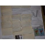 A large collection of early 20thC GB coins, mostly in listed envelopes, together with two unopened