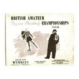 SKATING - BRITISH AMATEUR FIGURE SKATING CHAMPIONSHIPS 1947/48