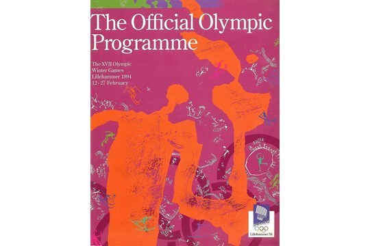 WINTER OLYMPICS PROGRAMME 1994 @ LILLEHAMMER (ENGLISH)