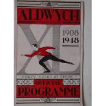 SPEED SKATING - 1949 ALDWYCH CLUB TRIALS RACES