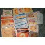 WOLVES HOME MATCH TICKET COLLECTION X 40+