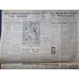 1946 WEST BROM LEICESTER BIRMINGHAM NEWCASTLE LIVERPOOL VILLA CHESTERFIELD PLYMOUTH BOXING