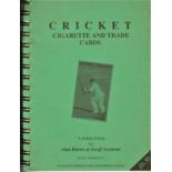 CRICKET - CIGARETTE AND TRADE CARDS BOOK