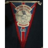 SPEEDWAY - 1978 MILTON KEYNES KNIGHTS PENNANT