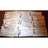 COLLECTION OF WEST BROMWICH ALBION OFFICIAL CLUB CHEQUES