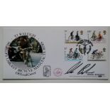 CYCLING - POSTAL COVER AUTOGRAPHED BY CHRIS BORDMAN