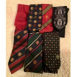 COLLECTION OF MANCHESTER UNITED TIES