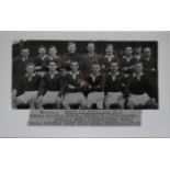 CARDIFF CITY 1947-8 ORIGINAL ALBERT WILKES TEAM PHOTOGRAPH