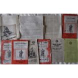 SCRAMBLING/MOTTO CROSS - VINTAGE PROGRAMMES X 11