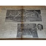 1948 OLYMPICS & BASEBALL - NEW YORK TIMES 5TH AUG 1948