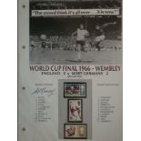 WORLD CUP 1966 MANAGER ALF RAMSEY AUTOGRAPH