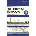 LEAGUE CUP S/F 1966/67 WEST BROMWICH ALBION W.B.A. V WEST HAM