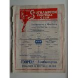 1947-48 SOUTHAMPTON V BLACKBURN FA CUP