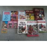 COLLECTION OF ASTON VILLA BOOKS / PUBLICATIONS