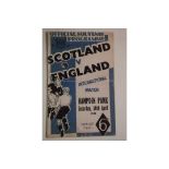 1948 SCOTLAND V ENGLAND