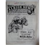 1943-44 WEST BROMWICH ALBION V WALSALL